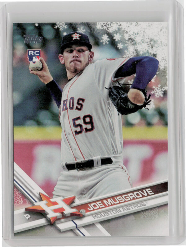 2017 Topps Holiday Joe Musgrove RC #HMW46 Astros