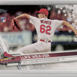 2017 Topps Holiday Luke Weaver RC #HMW115 Cardinals