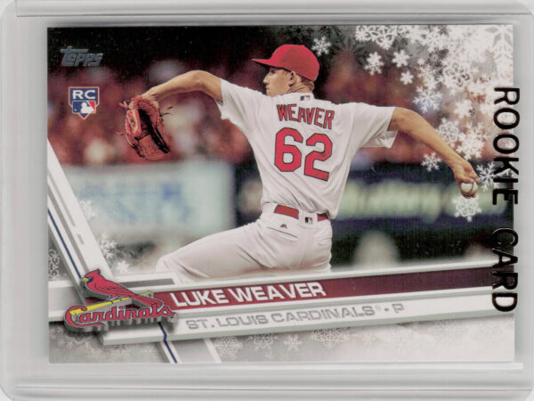 2017 Topps Holiday Luke Weaver RC #HMW115 Cardinals