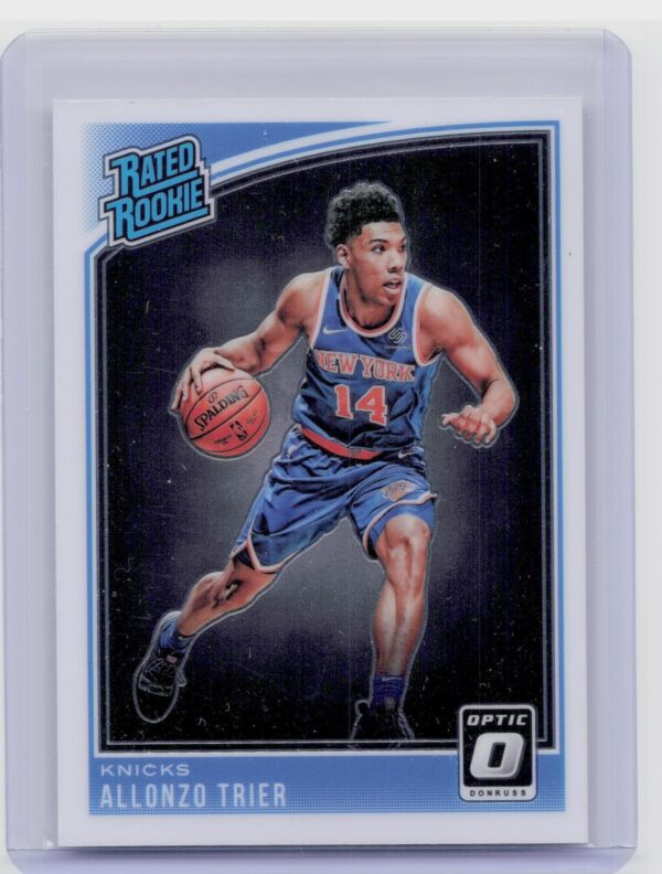 2018-19 Donruss Optic Allonzo Trier RC #175 Knicks