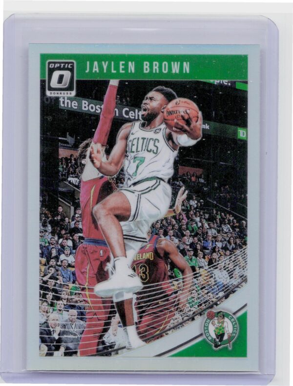 2018-19 Donruss Optic Jaylen Brown Holo #66 Celtics