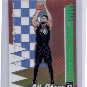 2018-19 Donruss Optic Karl-Anthony Towns #20 Timberwolves All Stars