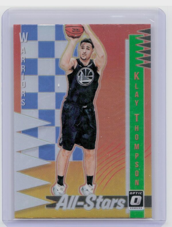 2018-19 Donruss Optic Klay Thompson #17 Warriors All Stars Holo