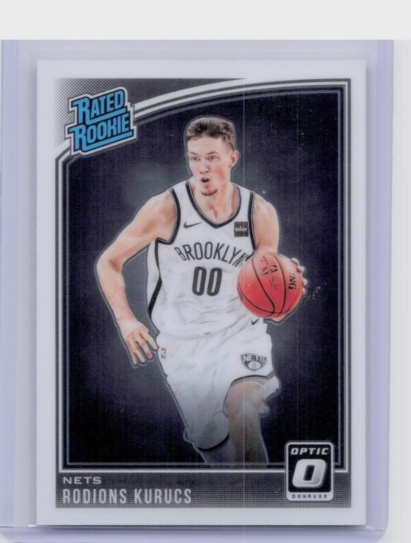 2018-19 Donruss Optic Rodions Kurucs RC #155 Nets