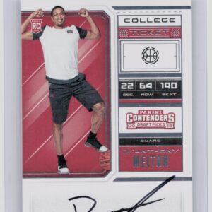 2018-19 Panini Contenders Draft Picks De'Anthony Melton AU #74 Trojans