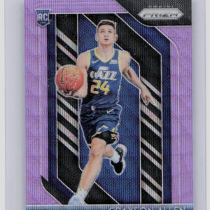 2018-19 Panini Prizm Grayson Allen Prizms Purple Wave #123 Jazz