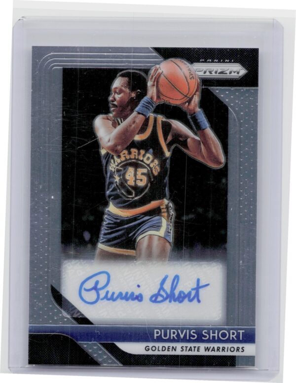 2018-19 Panini Prizm Purvis Short AU #S-PSH Warriors Signatures