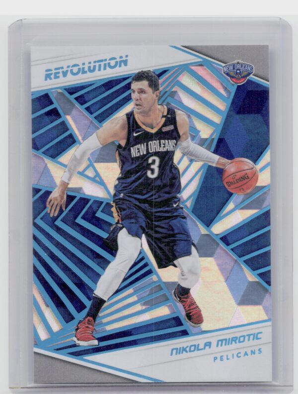 2018-19 Panini Revolution Nikola Mirotic Cubic SN50 #13 Pelicans
