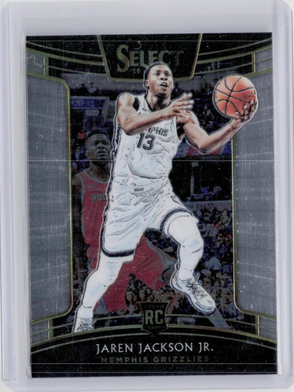 2018-19 Panini Select Jaren Jackson Jr. RC #35 Grizzlies