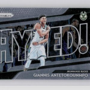 2018-19 Prizm Giannis Antetokounmpo #8 Bucks Get Hyped!