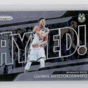 2018-19 Prizm Giannis Antetokounmpo #8 Bucks Get Hyped!