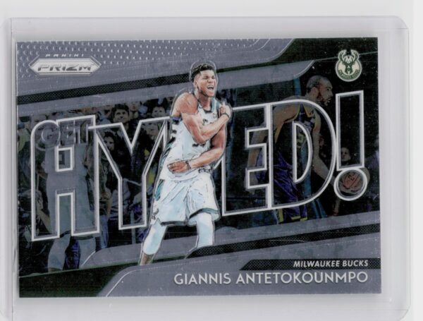 2018-19 Prizm Giannis Antetokounmpo #8 Bucks Get Hyped!
