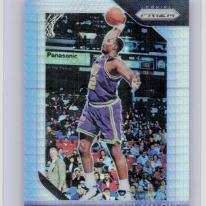 2018-19 Prizm Karl Malone Prizms Hyper #75 Jazz