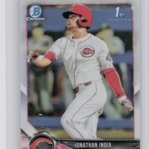 2018 Bowman Draft Jonathan India Chrome Refractors #BDC-112 Reds
