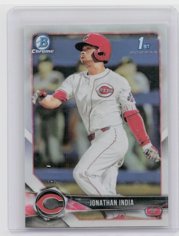 2018 Bowman Draft Jonathan India Chrome Refractors #BDC-112 Reds
