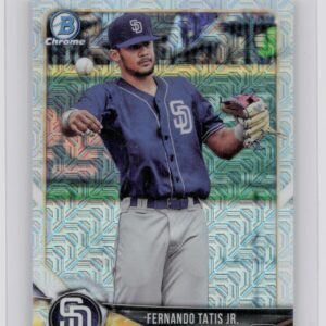 2018 Bowman Fernando Tatis Jr. #BCP114 Padres Chrome Prospects Mojo Refractor