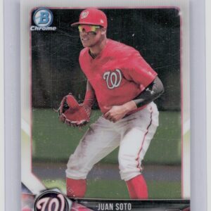 2018 Bowman Juan Soto #BCP52 Nationals Chrome Prospects