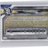 2018 Bowman Michel Baez /50 #BCP67 Padres Chrome Prospects Mojo Refractor Gold - Image 3