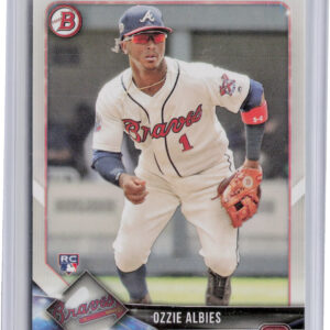 2018 Bowman Ozzie Albies RC #62 Braves