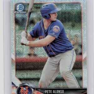 2018 Bowman Pete Alonso #BCP137 Mets Chrome Prospects Mojo Refractor