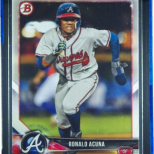 2018 Bowman Ronald Acuna #BP1 Braves Prospects