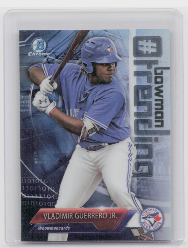 2018 Bowman Vladimir Guerrero Jr. ##-VG Jays Chrome #BowmanTrending