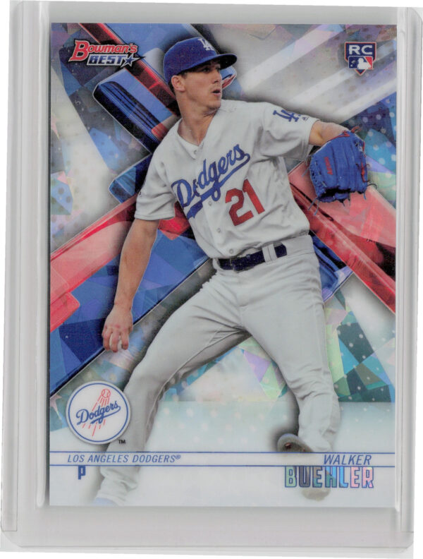 2018 Bowman's Best Walker Buehler RC #2 Dodgers