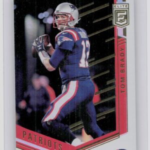2018 Donruss Elite Tom Brady #92 Patriots