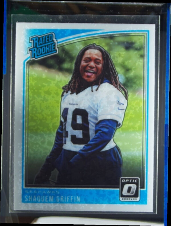 2018 Donruss Optic Shaquem Griffin RC #196 Seahawks
