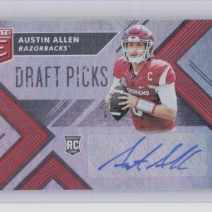 2018 Panini Elite Draft Picks Austin Allen AU #279 Razorbacks Draft Picks Autogr