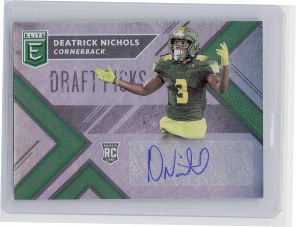 2018 Panini Elite Draft Picks Deatrick Nichols AU #244 Bulls Draft Picks