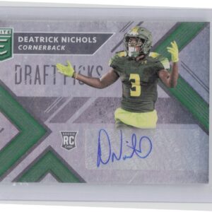 2018 Panini Elite Draft Picks Deatrick Nichols AU #244 Bulls Draft Picks Autogra