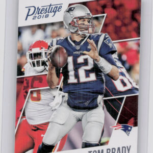 2018 Panini Prestige Tom Brady #75 Patriots
