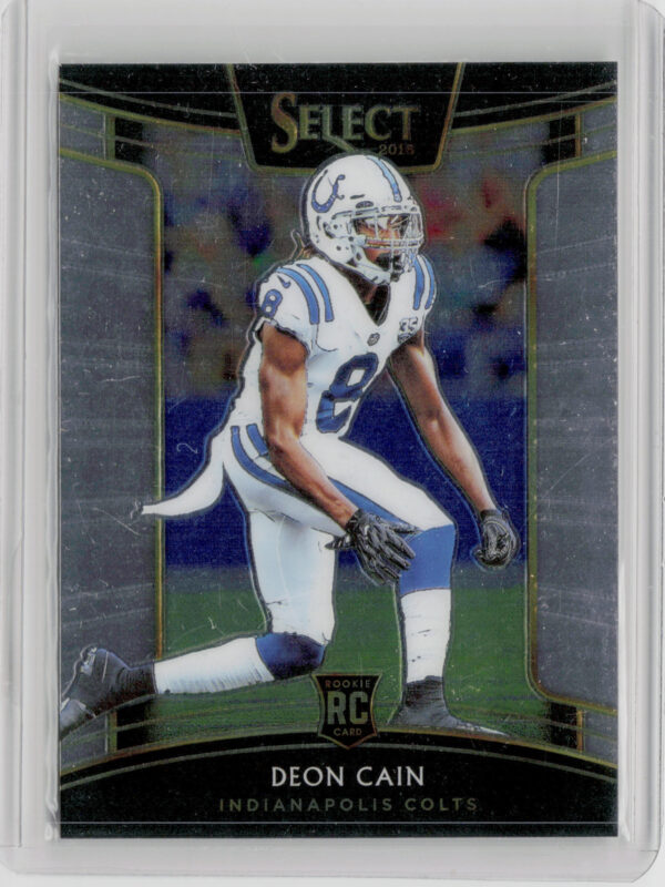 2018 Panini Select Deon Cain RC #6 Colts