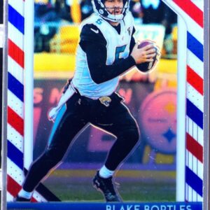 2018 Prizm Blake Bortles Prizm Red White and Blue #108 Jaguars