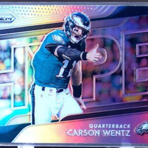 2018 Prizm Carson Wentz #H12 Eagles Hype Prizm