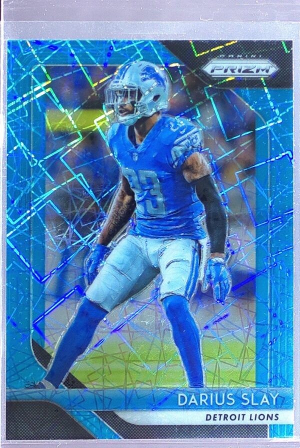 2018 Prizm Darius Slay Prizm Blue Lazer #138 Lions