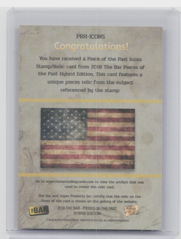 2018 The Bar Pieces of the Past Hybrid Babe Ruth 2/14 - Image 3