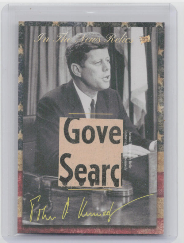 2018 The Bar Pieces of the Past  Hybrid Edition:  John F. Kenedy ITNH-JFK