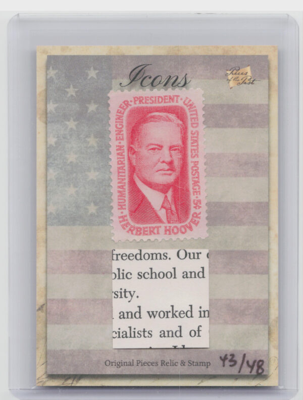 2018 The Bar Pieces of the Past Hybrid Herbert Hoover 43/48