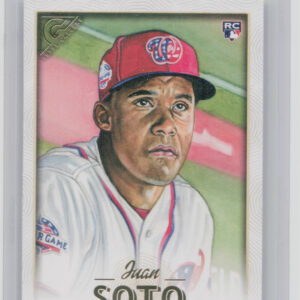 2018 Topps Gallery Juan Soto RC #126 Nationals