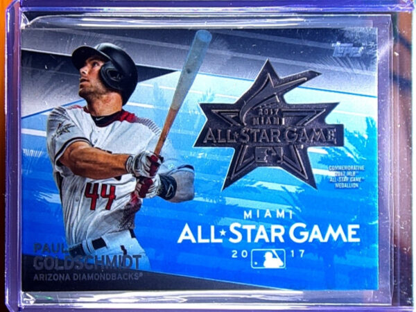 2018 Topps Paul Goldschmidt SN99 #ASTM-PG Diamondbacks MLB All Star Game Manufac