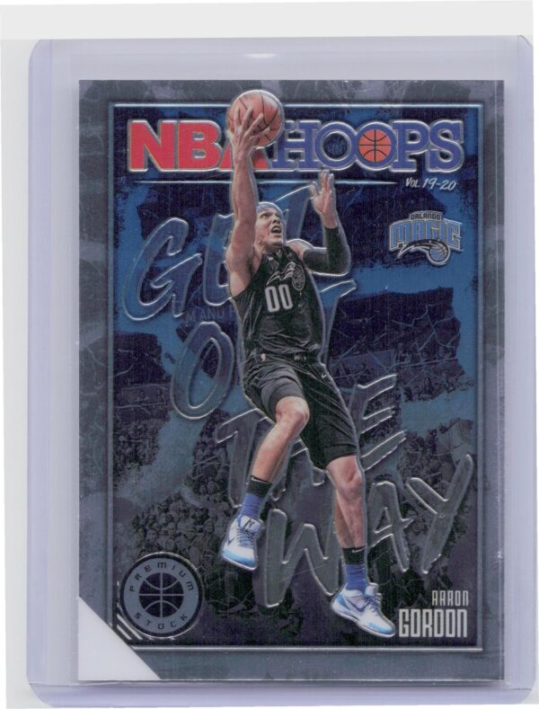 2019-20 Hoops Premium Stock Aaron Gordon #2 Magic Get Out The Way