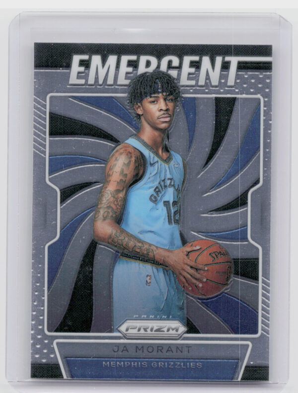 2019-20 Panini Prizm Ja Morant #17 Grizzlies Emergent