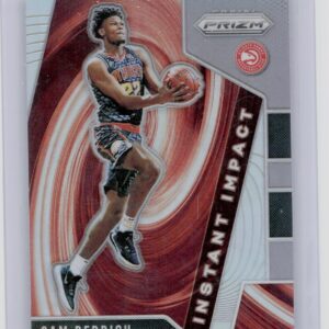 2019-20 Prizm Cam Reddish #18 Hawks Instant Impact Silver