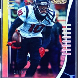 2019 Absolute DeAndre Hopkins Spectrum Gold 10/10 #28 Texans