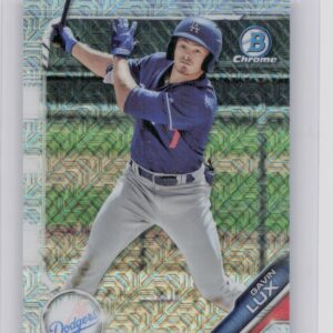 2019 Bowman Gavin Lux #BCP-130 Dodgers Chrome Prospects Mojo Refractors