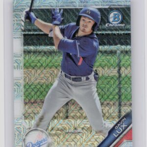 2019 Bowman Gavin Lux #BCP-130 Dodgers Chrome Prospects Mojo Refractors