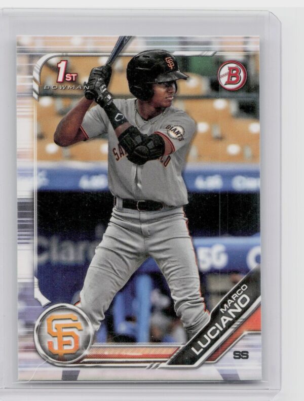 2019 Bowman Marco Luciano #BP-82 Giants Prospects