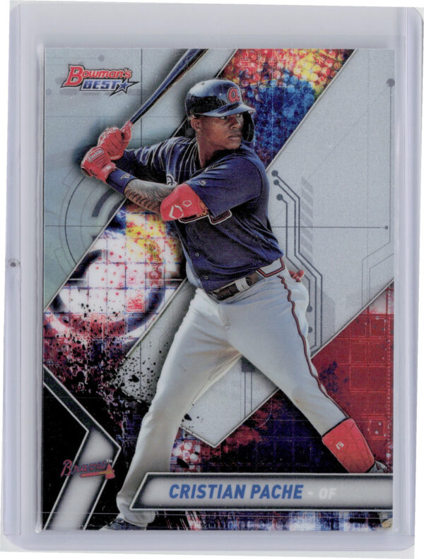 2019 Bowman's Best Cristian Pache #TP-5 Braves Top Prospects